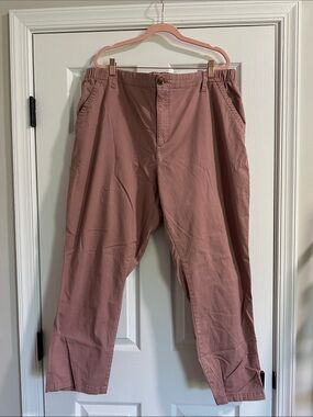 Old Navy High-Waisted OG Chino Pants - Dusty Rose XXL